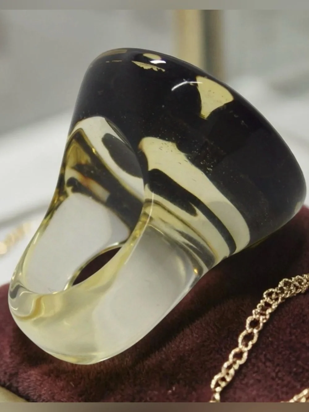 CHANEL Coco Mark Plastic Ring 😍❤️ - Picture 10 of 14